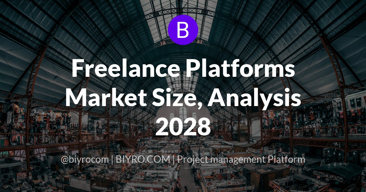 Freelance Platforms Market Size, Analysis 2028