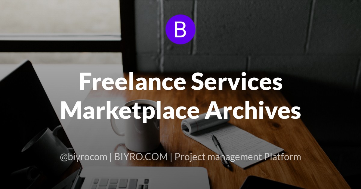 Freelance Services Marketplace Archives