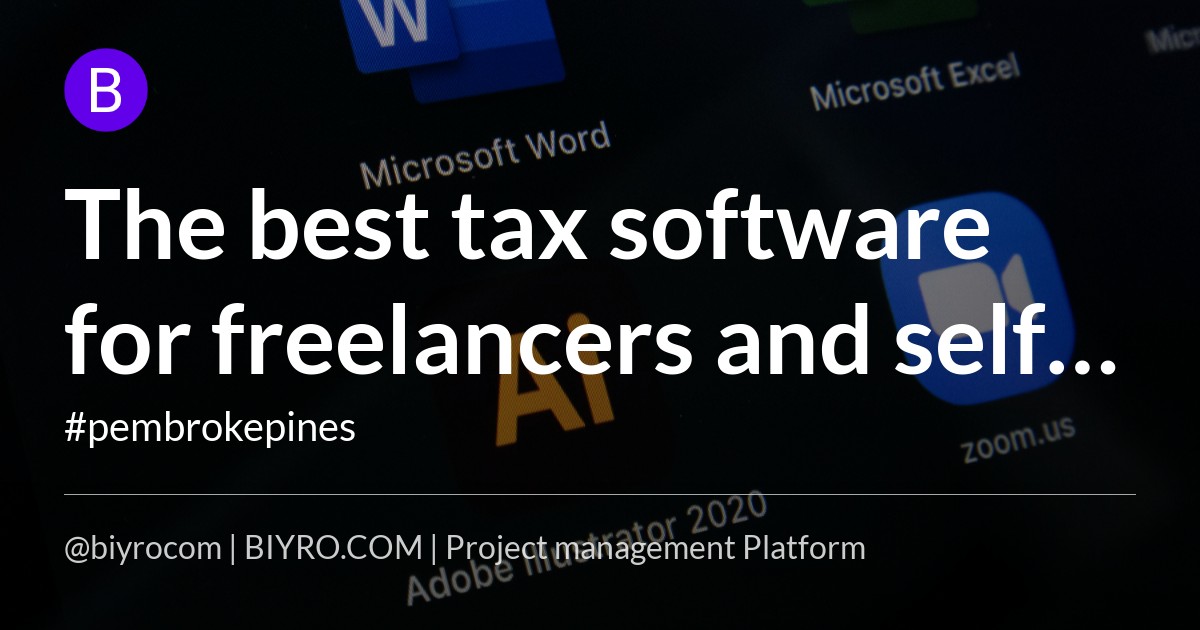 The best tax software for freelancers and self-employed filers in 2023 - USTimesPost