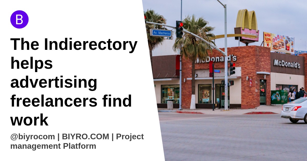 The Indierectory helps advertising freelancers find work