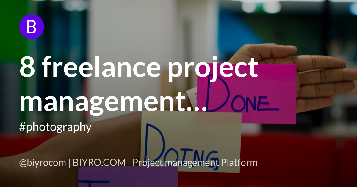 8 freelance project management applications for 2021